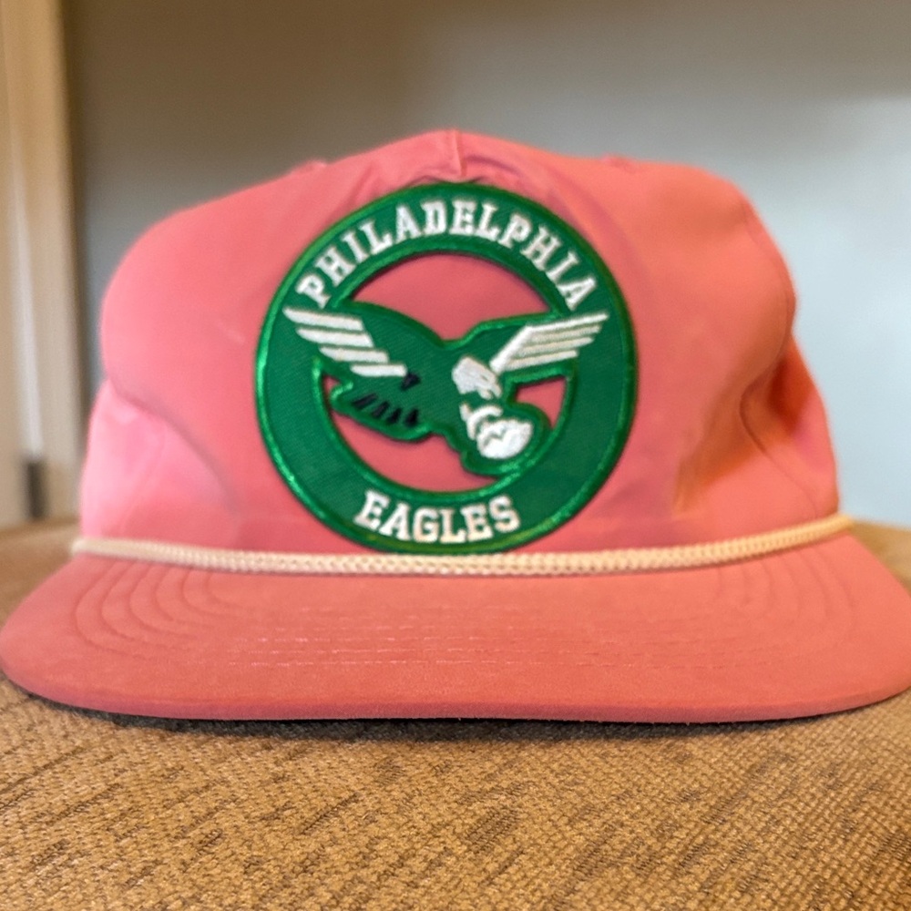 Philadelphia Eagles limited edition pink hat.